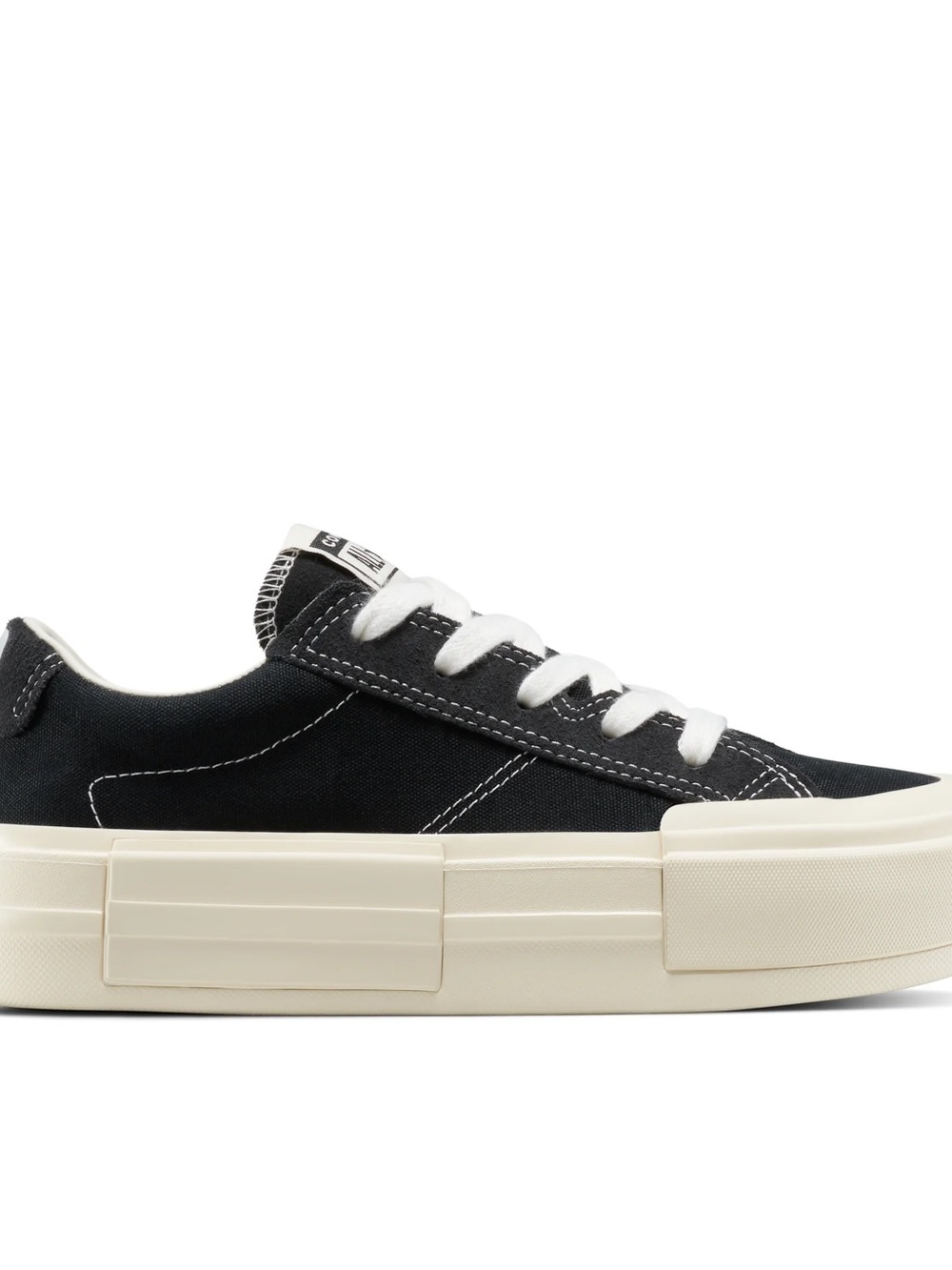 Converse All Star Cruise Low Top Platform Sneakers in Black and Cream 5.5 - Picture 3 of 12